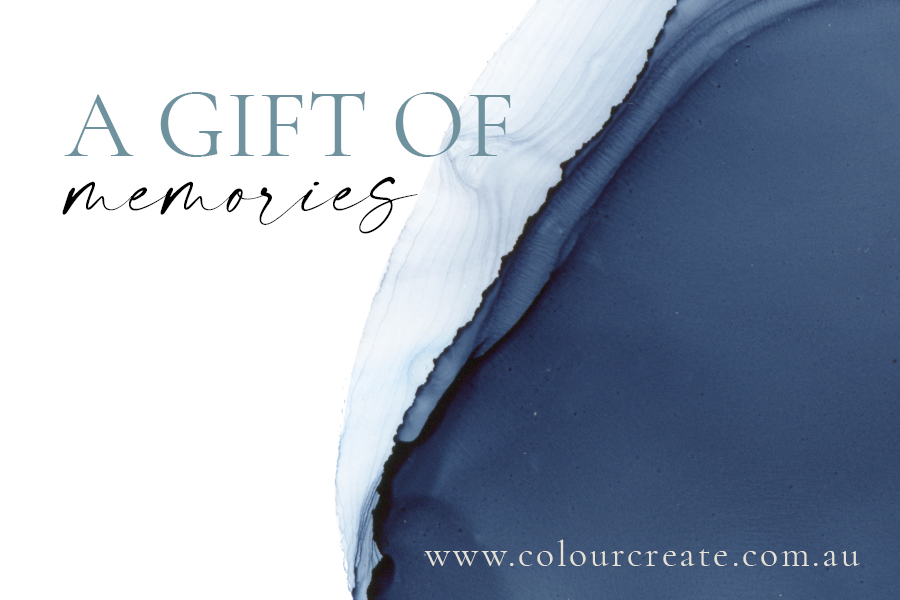 Colour Create Gift Certificate - North Brisbane Photographer